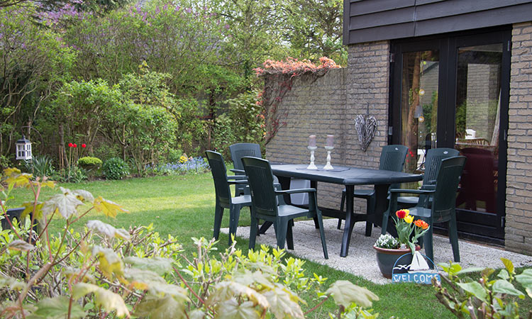 Ferienhaus Klinkerwand 73 für 6 Personen von Privat auf Texel mit zwei Terrassen